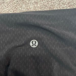 Lululemon black print leggings